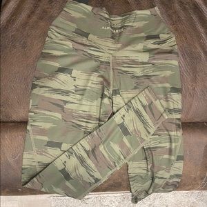 Surface power leggings olive canvas camo